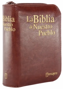 La Biblia de Nuestro Pueblo (Mini-Piel/Cremallera/10.5x7.5 cm)