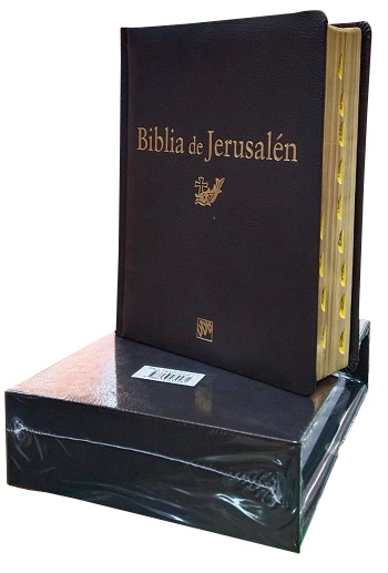 Biblia de Jerusalén manual 5ª edición (Modelo 2/Tapa Dura/Con estuche /21.8x17 cm)