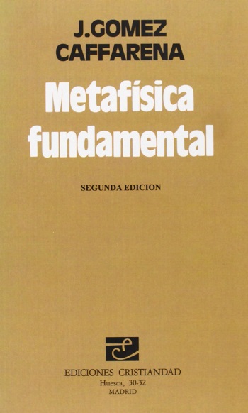 Metafísica fundamental (Segunda edición)
