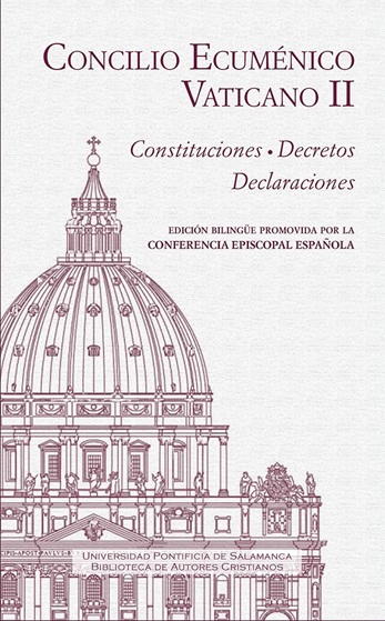Concilio Ecuménico Vaticano II. Constituciones. Decretos. Declaraciones. (Tapa dura/15,5x23,6 cm)