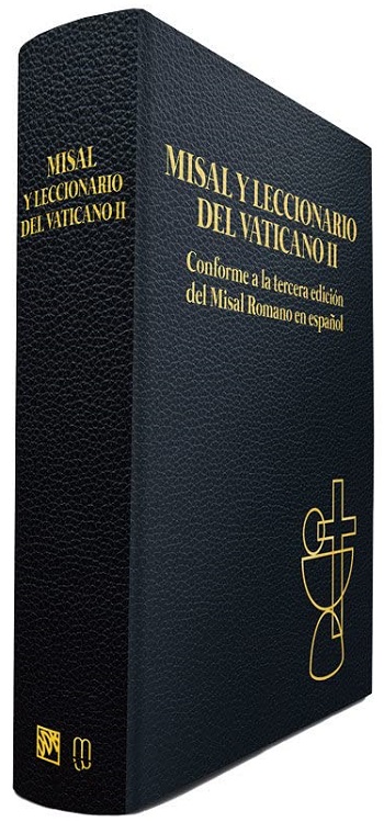 Misal y Leccionario del Vaticano II: Conforme a la tercera edición del Misal Romano en español (21.7x14.7 cm)