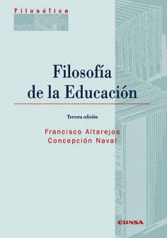 Filosofía de la Educación (Tercera edición)