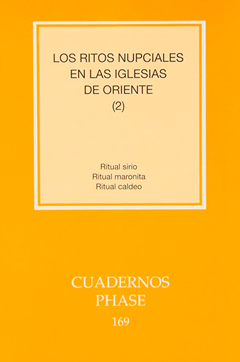 Los ritos nupciales en las iglesias del oriente (2)