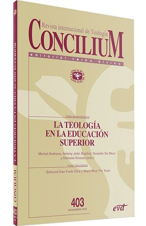 Concilium. La teología en la educación superior. Revista internacional de Teología. (403)