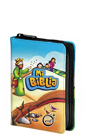 Mi Biblia. Cremallera plástica. Bolsillo
